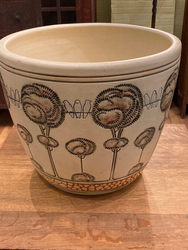 Weller Birds on Wire Jardiniere